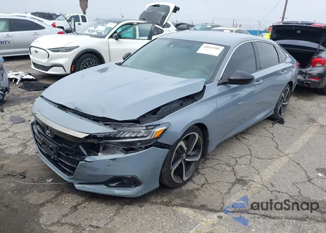 2022 Honda Accord Sport from USA, damaged, VIN 1HGCV1F34NA087524